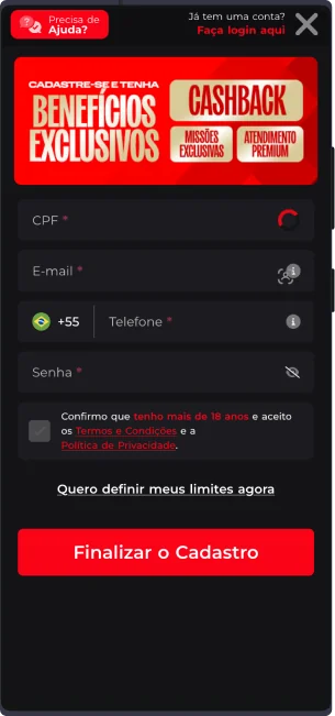 Para acessar todas as funções da plataforma, os brasileiros precisam passar por um procedimento simples de registro no aplicativo MC Games